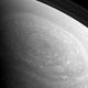 Illustration for article titled An absolutely incredible raw image of Saturn’s swirling north pole